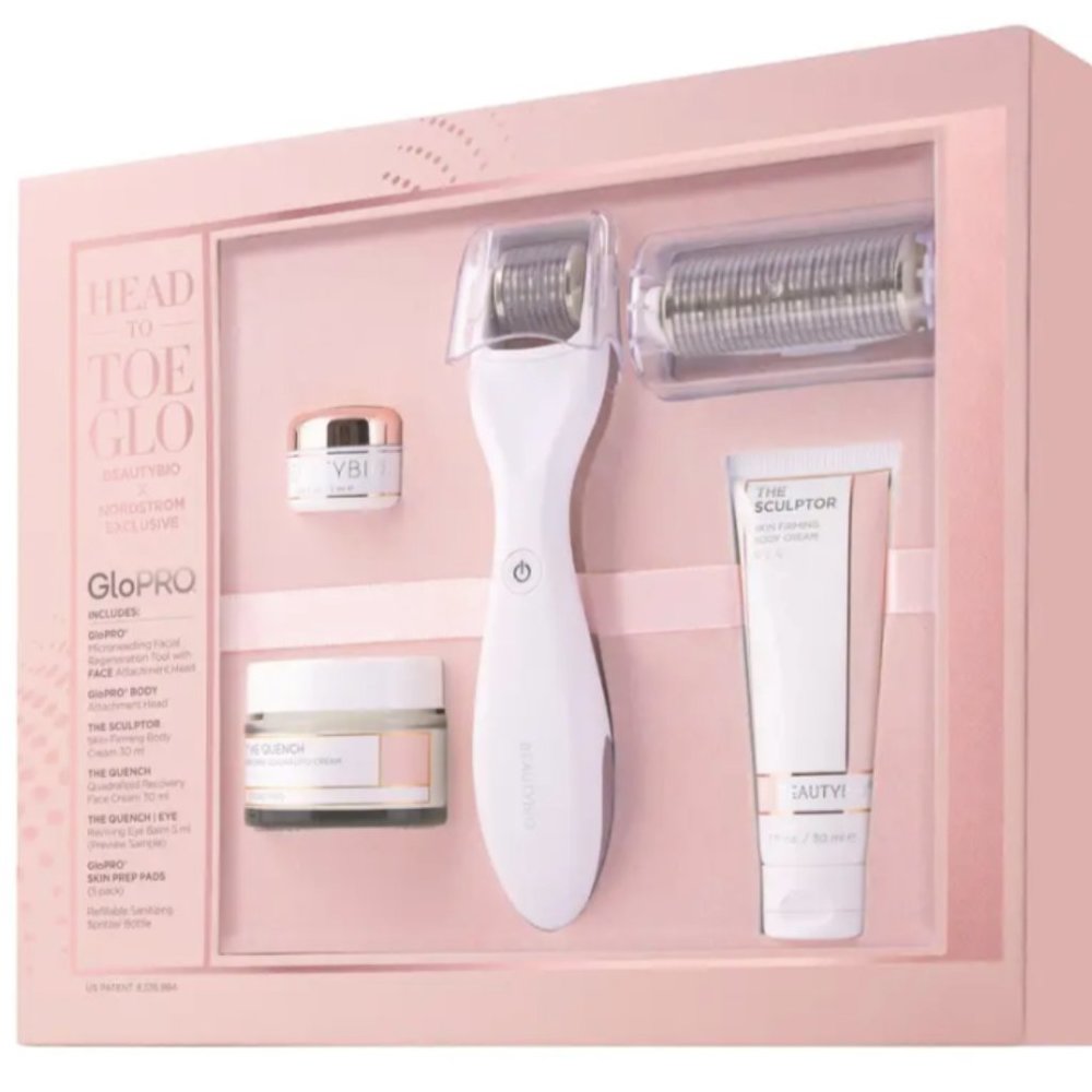 BeautyBio GloPRO® Microneedling Regeneration Head-to-Toe Glo Set